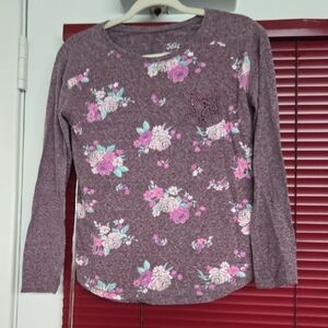 Girls Floral Shirt
